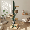 Cactus Premium Cat Tree with Hemp Rope and Rubber Wood
