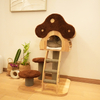 Premium Designer Mushroom Cat Tree with Durable Materials