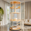 360° Round Luxury Panoramic Cat Villa