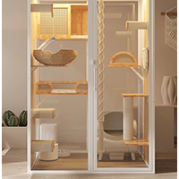 Best Materials for Luxury Cat Villas: Solid Wood vs MDF