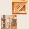 Modern Panoramic Small Square Luxury Cat Villa with DIY Options