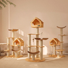 Forest Series Premium Solid Wood Cat Tree