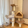 Forest Series Premium Solid Wood Cat Tree