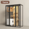 Medium Size Square Stylish and Modular Luxury Cat Villa Customizable Interior with Eco-Friendly Materials