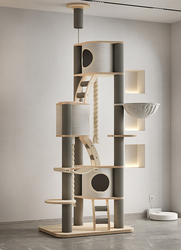 Fabric-Cat-Tree