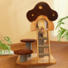 Premium Designer Mushroom Cat Tree with Durable Materials