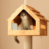 Forest Series Premium Solid Wood Cat Tree