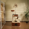 Geometry Premium Cat Tree with Felt and Wooden Layers