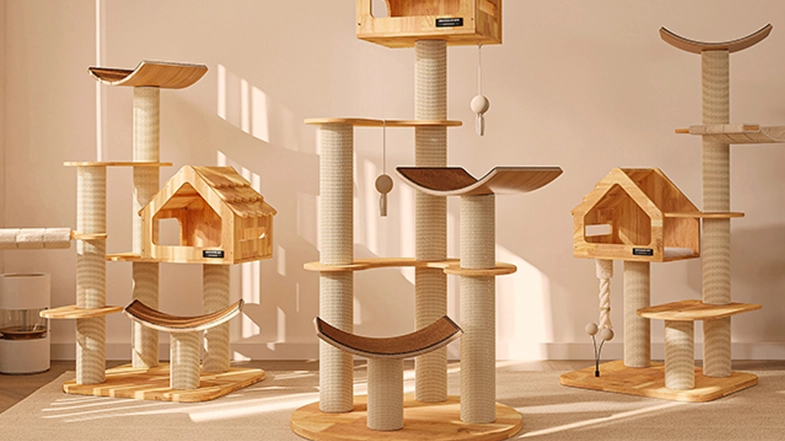 How Can Pet Brands Develop a Coordinated Custom Cat Furniture Collection?