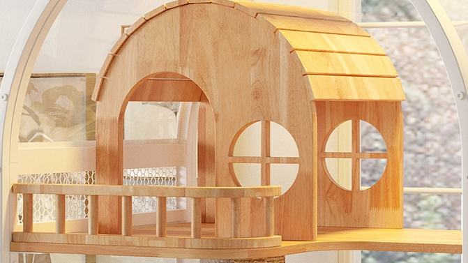 Key Advantages Of Custom Luxury Cat Villas For Wholesalers